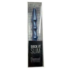 Damsel in Defense Sock It Slim Personal Protection Striking Tool Blue